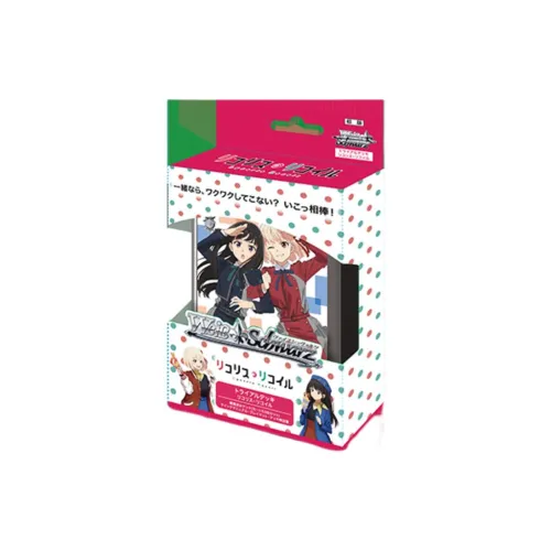 BUSHIROAD Bushido WS Черный Белый DUAL Панель Ликорис Рикойл IP Аниме Карточки 1 Коробка