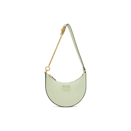 Valentino Vlogo с рельефом телячья кожа сумка через плечо мини женская туманный газон