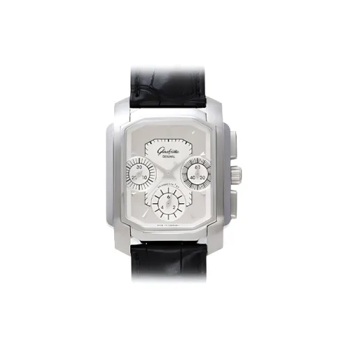 Glashütte Original Автоматический Механический Часы Мужские SENATOR 38 мм Серебряные