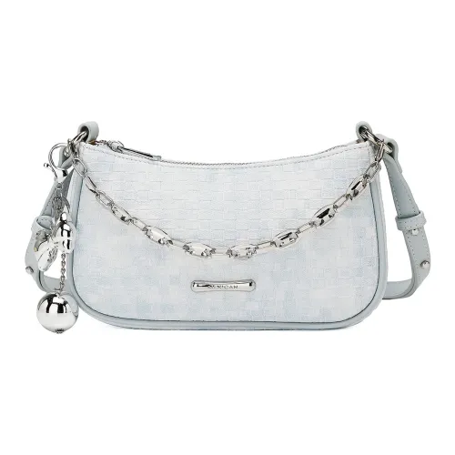 MEXICAN Полиуретан Сумка Маленькая Женская Светло-Синяя Розовая