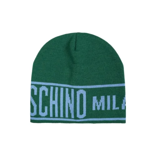 MOSCHINO Шерсть Акрил Шапки-бини Унисекс Зеленый