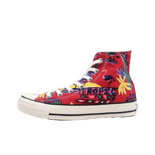 Конверс All Star High Топ Кеды Женские Красный