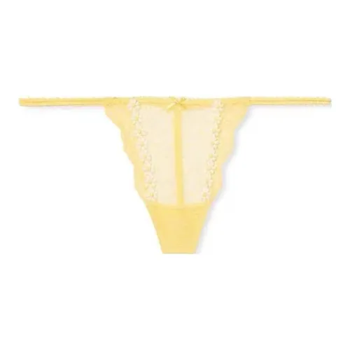 Victoria's Secret Стринг Женские 1 Пачка Желтый