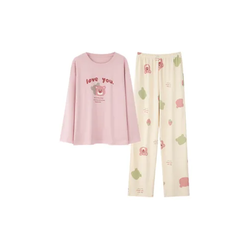 The Story Of The Flower Season Пижамный комплект Женские Лотос Цвет