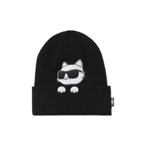 Karl Lagerfeld Хлопок Шапки-бини Детский Черный Белый