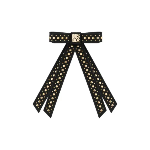 DIOR Полипропиленовые Заколки для волос Женские Черный Золото