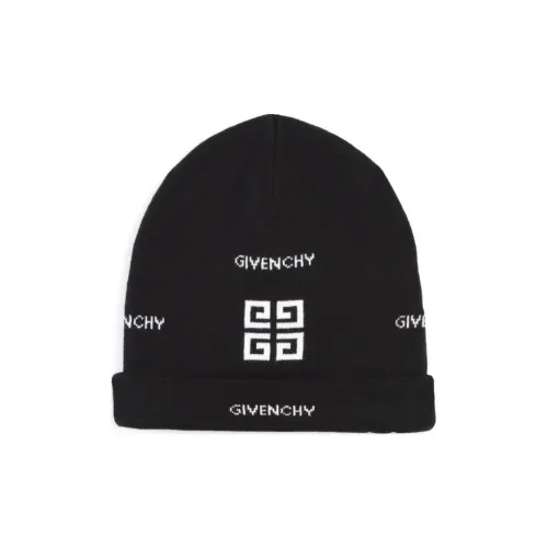 GIVENCHY Хлопок Кашемир Шапки-бини Детский Черный