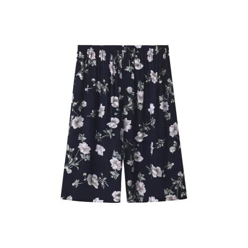 MADALLO Пижамные штаны женские темно-синие Гардения