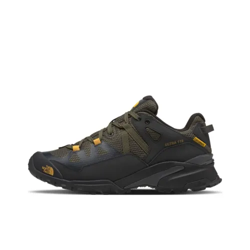 The North Face Ultra Беговые кроссовки Низкий топ Черный Зеленый Мужской