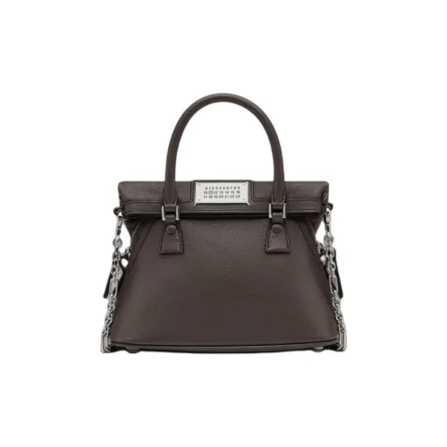 Maison Margiela 5AC Козья кожа Через плечо Сумка Сумка через плечо Микро Женская Коричневая