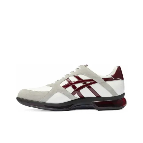 Asics Runwalk Low Топ Повседневная обувь Мужская Серый Красный