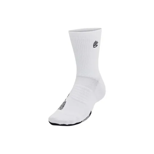 Under Armour Playmaker Белый 1 шт Унисекс MID Носки до икры