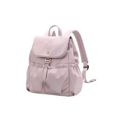 GOLF Ткань Рюкзак Женские Розово-фиолетовый Абрикос Элегантный черный