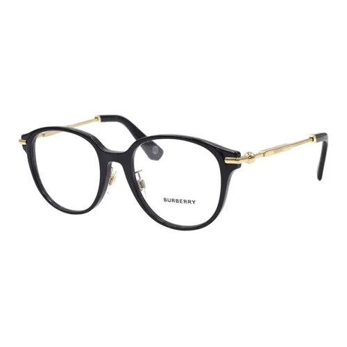 Burberry Круглые Оправы для Очков Женские Черные