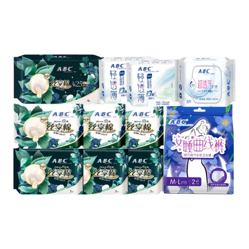 ABC Silk ENJOY COTTON Ultra Breathable Ткани для лица Combo Set Soothing Smoothing