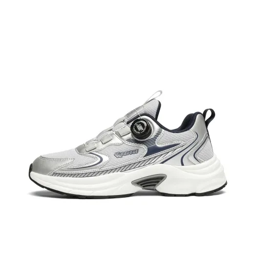 Feiyue Беговые кроссовки Low Top Серый Серебряный Мужской