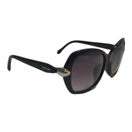 Roberto Cavalli Нерегулярная форма Солнцезащитные очки Женские Черный