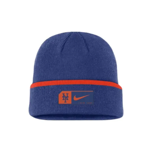 nike Акриловые шапки-бини Мужской Синий