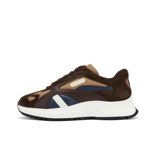 BALLY Повседневный Низкий Топ Коричневый Мужской