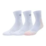 3 шт (Белый *2 + Бело-розовый)