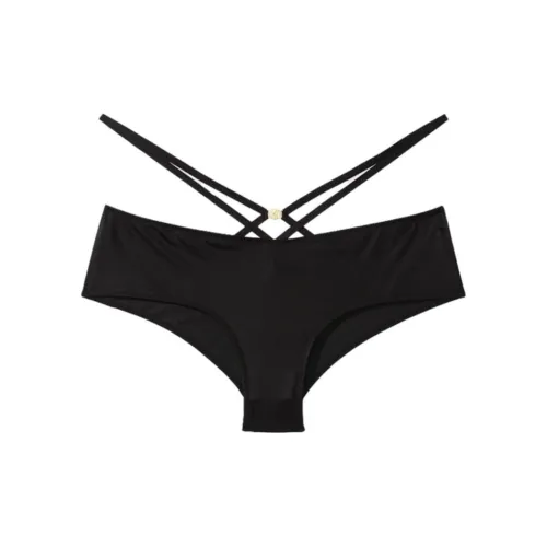 Victoria's Secret Трусики-бикини Женские 1 упаковка Черный