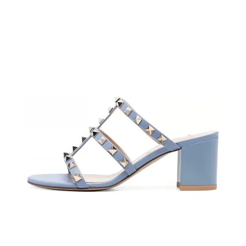 Valentino Rockstud Слипоны Женские Синие