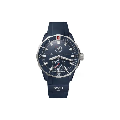 ULYSSE NARDIN Автоматический Механический Часы Мужские из Коллекции Diving 44 мм Синий