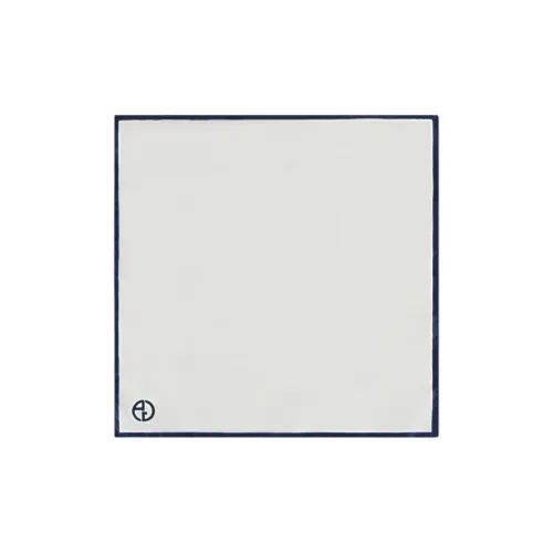 GIORGIO ARMANI Шарфы из шелка Тутовый цвет Слоновая кость мужской