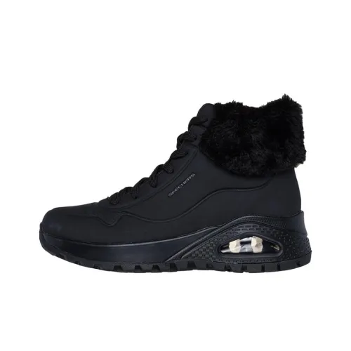 Skechers Uno Ботильоны Черные Женские