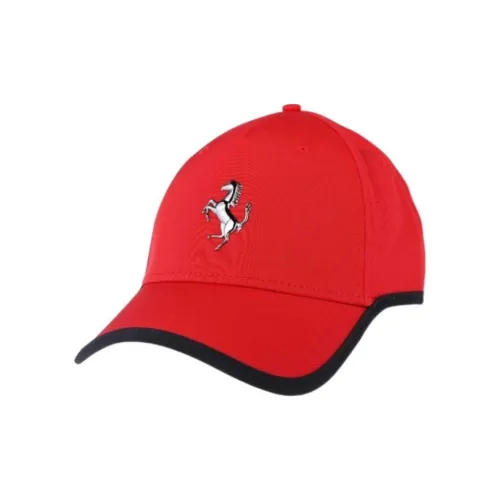 Ferrari Полиэстер Эластан Nylon Металл Бейсболки Мужские Красные