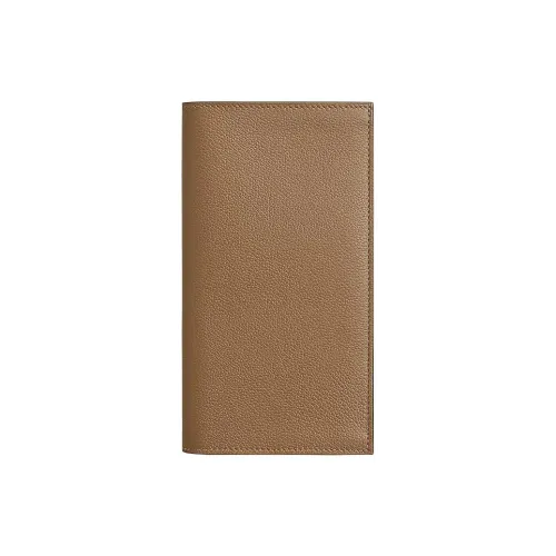 HERMES Citizen Twill Кошельки Каштановый & Milton Желтый Мужской