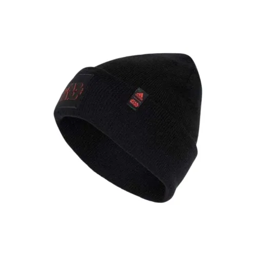 Adidas Акриловые шапки-бини для детей черного цвета