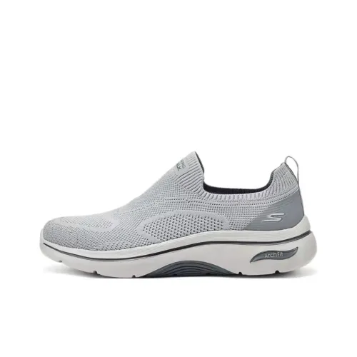 Skechers GO walk Arch Fit 2,0 Low Топ Повседневная обувь Мужская Серый