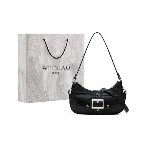 Vigno Сумка через плечо из синтетической кожи стандартная женская черная серебристая