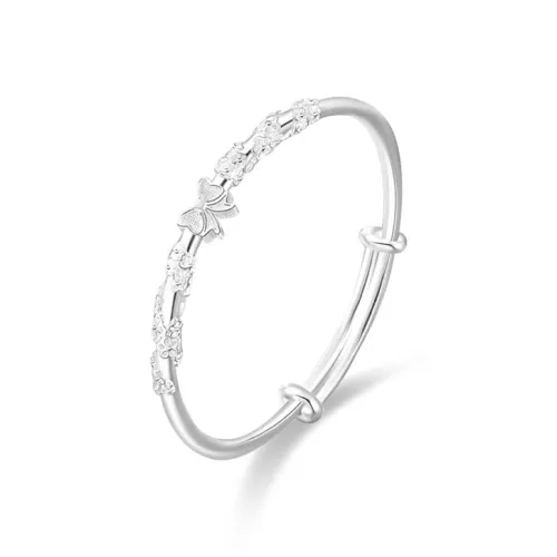 WANLIACC Сплав Цветочный Браслет с Бантом Женские