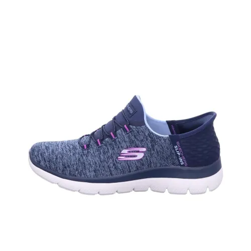 Skechers Summits Collection Низкий Топ Casual Женский Морской Синий