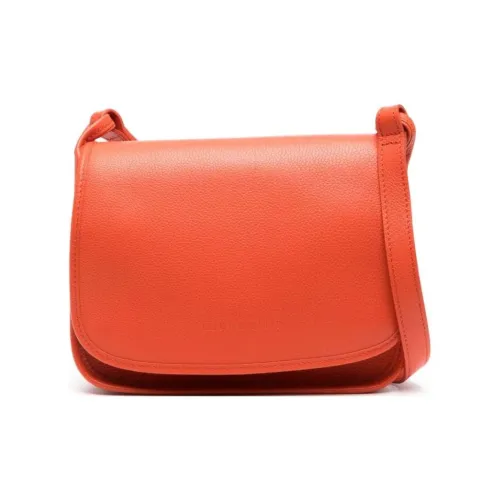 LONGCHAMP Le Foulonné Коровья кожа Сумка через плечо Сумка на плечо Средняя Женская Chili Розовая