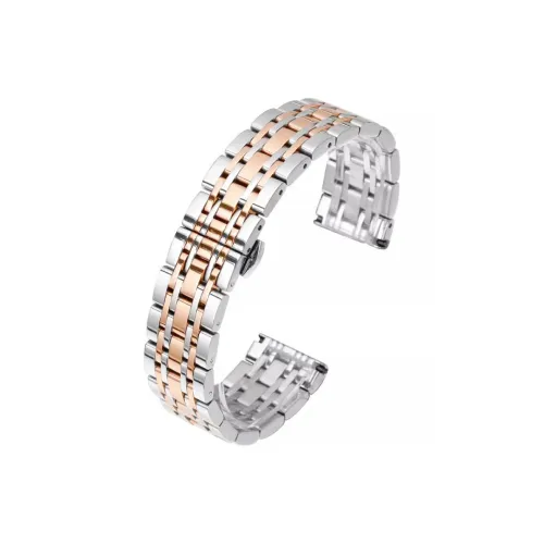 FZRT Ремень ARMANI Совместимость Нержавеющая сталь Материал AR1925 11244 Ferris Wheel Full Розовое золото 14 мм