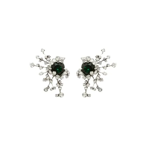 SAINT LAURENT Металлические серьги Clip ON женские