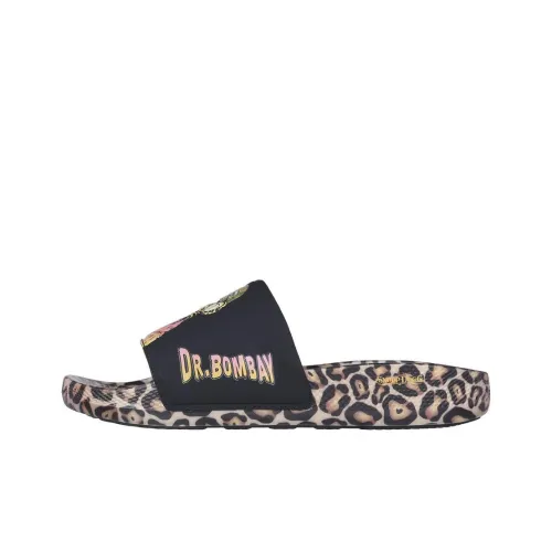 Snoop Dogg x Skechers Hyper Slide Тапочки Мужские Черные