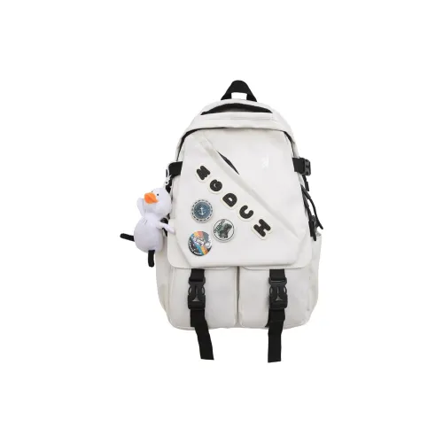 NOMK Нейлон Рюкзак Унисекс Белый Черный Красный Синий