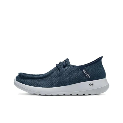Skechers MEN'S GO WALK Устойчивый к истиранию Низкий Топ Повседневная обувь Мужская Синяя