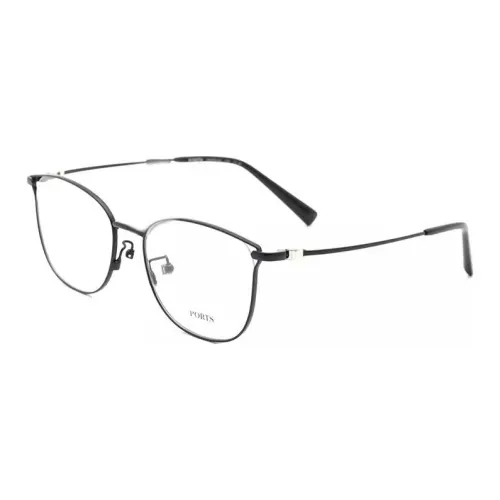 PORTS Сплав Нерегулярная форма Оправы для очков Женские Черный