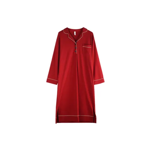 Xuan Liang Бордовый Женские Ночные сорочки