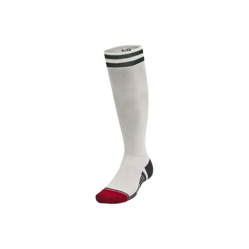 Under Armour Elite Straight Leg 1 шт Серый белый Унисекс Колено высокие Носки