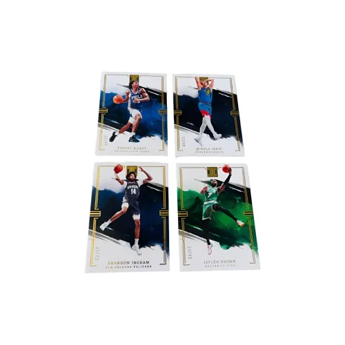 Панини Никола Йокич Коричневый Инграм Максей Нон Гарантия Товар Спортивные карты 4 шт