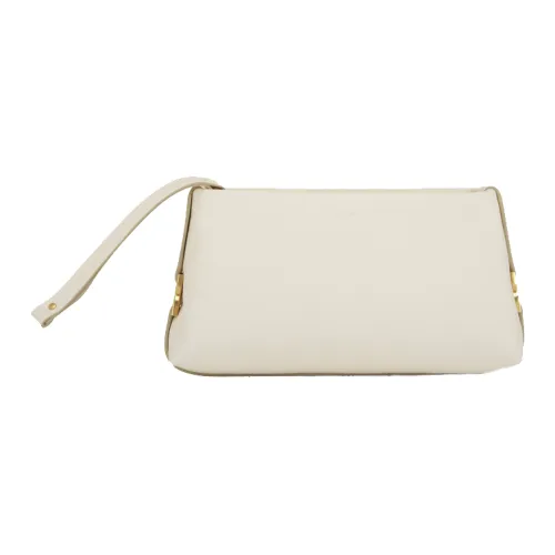 Chloe Marcie Телячья кожа Клатч Женские Айвори Белый