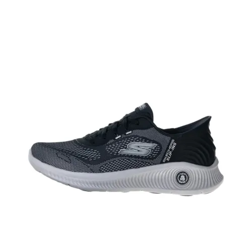 Skechers BOUNDER 2,0 Low Топ Тренировочные Кроссовки Мужские Черный Серый
