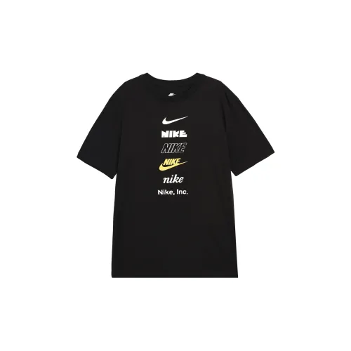 Nike Мужские черные футболки