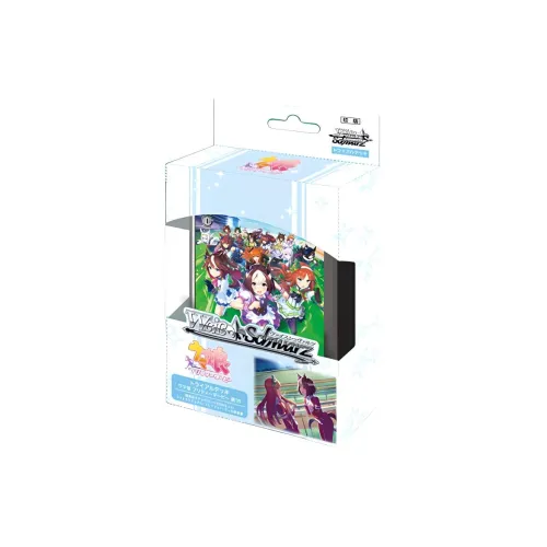 BUSHIROAD Bushido Ws Черный Белый DUAL Крылья Pretty Derby Uma Musume Pretty Derby Предсобранный IP Аниме Карточки Одна Коробка